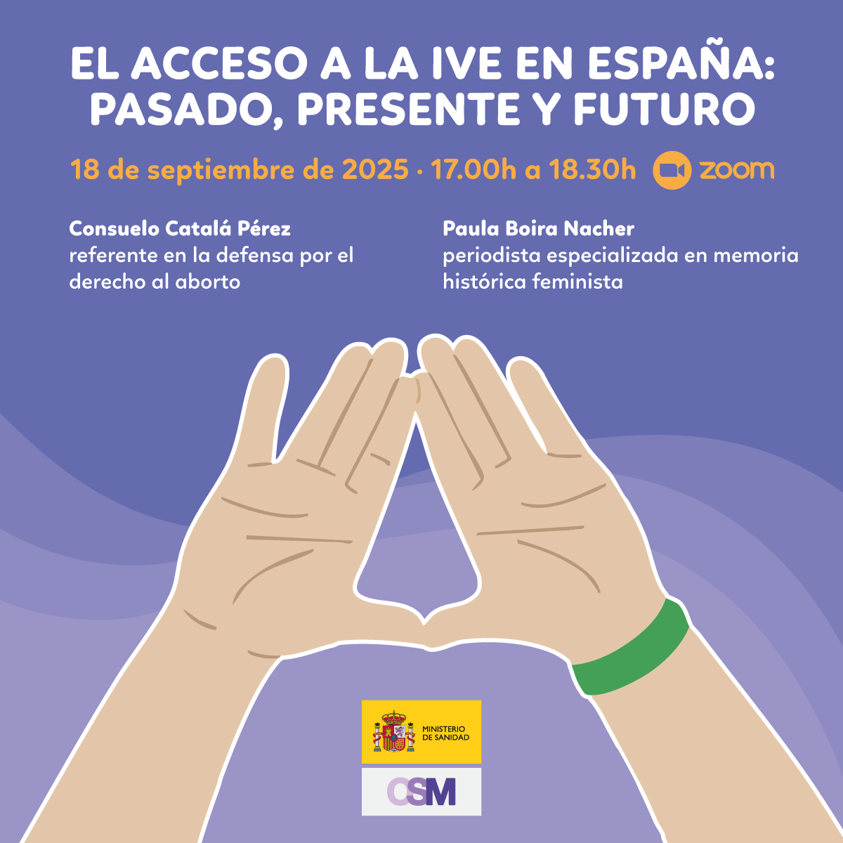 Cartel del seminario El acceso a la IVE en España: pasado, presente y futuro