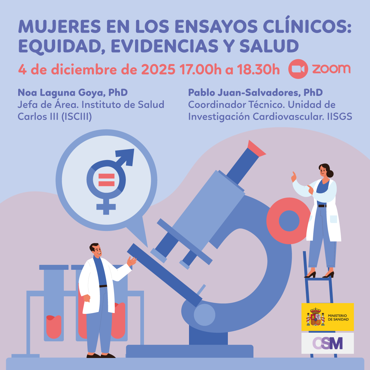 Imagen Mujeres en los ensayos clínicos: equidad, evidencias y salud
