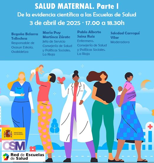 Icono del seminario Salud Maternal. Parte I. De la evidencia científica a las Escuelas de Salud
