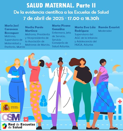 Icono del seminario Salud Maternal. Parte II. De la evidencia científica a las Escuelas de Salud